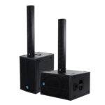 GloboStar® FDB K803+K112BAS 98024-98025-SET PA Column System - Ενεργό Αυτοενισχυόμενο Σετ Ηχείων & Subwoofer Column Κολωνάτο με Ψηφιακό Ενισχυτή FA2.36 AC 220V/50-60Hz - 600W RMS/8Ω + 400W RMS/8Ω (4000W Peak) - IP20 - Μαύρο - Σετ 4 Τεμαχίων - Image 3