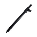 GloboStar® FDB K803-FLPL 98026 Speaker Base Flexible Adjustable Pole - Βάση Ηχείου Ρυθμιζόμενος Σωλήνας για Τοποθέτηση Συστήματος Κολωνάτων Ηχείων K803 με K112BAS - IP20 - Μαύρο - min Φ3.5 x Υ62cm - max Φ3.5 x Υ97cm - Ζεύγος - Image 3