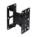 GLOBOSTAR® FDB WB2 98030 Επιτοίχια Ρυθμιζόμενη Βάση για Τοποθέτηση Ηχείων - IP20 - Μαύρο - Μ9.5 x Π11.5 x Υ16cm - Σετ 2 Τεμαχίων - Image 3