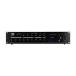 GLOBOSTAR® FDB CA5501 98034 100V Constant Voltage Επαγγελματικός Ενισχυτής Ήχου 550W AC 220V/50-60Hz με USB & FM Ράδιο - IP20 - Μαύρο - Μ44 x Π34 x Υ9.8cm - 2 Χρόνια Εγγύηση - Image 4