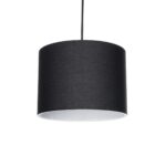 GLOBOSTAR® BLAZE 203-0109 Μοντέρνο Κρεμαστό Φωτιστικό Οροφής με Ντουί 1 x E27 AC 220-240V IP20 - Μαύρο - Μ22 x Π22 x Υ20cm - Image 2