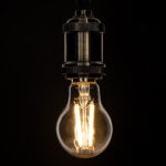 GLOBOSTAR® GLOBE 99008 Λάμπα E27 A60 LED 10W 1000lm 360° AC 220-240V IP20 Θερμό Λευκό 2700K Dimmable - Long Filament Chip - Διάφανο - Μ6 x Π6 x Υ10.5cm - 3 Χρόνια Εγγύηση - Image 5