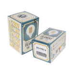 GLOBOSTAR® BUBBLE 99014 Λάμπα E27 G125 LED 12W 1200lm 360° AC 220-240V IP20 Θερμό Λευκό 2700K Dimmable - Long Filament Chip - Διάφανο - Μ12.5 x Π12.5 x Υ18cm - 3 Χρόνια Εγγύηση - Image 6