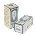 GLOBOSTAR® PEAR 99017 Λάμπα E27 ST64 LED 10W 1000lm 360° AC 220-240V IP20 Θερμό Λευκό 2700K Dimmable - Long Filament Chip - Διάφανο - Μ6.4 x Π6.4 x Υ14cm - 3 Χρόνια Εγγύηση - Image 6