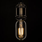 GLOBOSTAR® TUBIS 99018 Λάμπα Σωλήνας E27 T45 LED 4W 400lm 360° AC 220-240V IP20 Θερμό Λευκό 2700K Dimmable - Long Filament Chip - Διάφανο - Μ4.5 x Π4.5 x Υ11cm - 3 Χρόνια Εγγύηση - Image 5