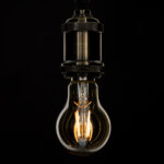 GLOBOSTAR® GLOBE 99036 Λάμπα E27 A60 LED 6W 550lm 360° AC 220-240V IP20 Ultra Θερμό Λευκό 2200K Dimmable - Long Filament Chip - Μελί - Μ6 x Π6 x Υ10.5cm - 3 Χρόνια Εγγύηση - Image 5