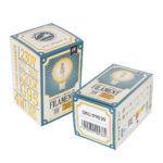 GLOBOSTAR® BUBBLE 99039 Λάμπα E27 G95 LED 4W 350lm 360° AC 220-240V IP20 Ultra Θερμό Λευκό 2200K Dimmable - Long Filament Chip - Μελί - Μ9.5 x Π9.5 x Υ13.7cm - 3 Χρόνια Εγγύηση - Image 6
