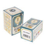 GLOBOSTAR® BUBBLE 99041 Λάμπα E27 G95 LED 12W 1080lm 360° AC 220-240V IP20 Ultra Θερμό Λευκό 2200K Dimmable - Long Filament Chip - Μελί - Μ9.5 x Π9.5 x Υ13.7cm - 3 Χρόνια Εγγύηση - Image 6