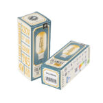 GLOBOSTAR® TUBIS 99048 Λάμπα Σωλήνας E27 T45 LED 4W 350lm 360° AC 220-240V IP20 Ultra Θερμό Λευκό 2200K Dimmable - Long Filament Chip - Μελί - Μ4.5 x Π4.5 x Υ11cm - 3 Χρόνια Εγγύηση - Image 6