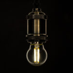 GLOBOSTAR® SPHERE 99052 Λάμπα E27 G45 LED 6W 660lm 360° AC 220-240V IP20 Φυσικό Λευκό 4500K Dimmable - Long Filament Chip -Διάφανο - Μ4.5 x Π4.5 x Υ7.5cm - 3 Χρόνια Εγγύηση - Image 5