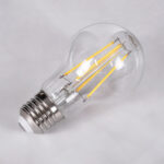 GLOBOSTAR® GLOBE 99053 Λάμπα E27 A60 LED 10W 1100lm 360° AC 220-240V IP20 Φυσικό Λευκό 4500K Dimmable - Long Filament Chip - Διάφανο - Μ6 x Π6 x Υ10.5cm - 3 Χρόνια Εγγύηση - Image 4