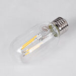 GLOBOSTAR® TUBIS 99057 Λάμπα Σωλήνας E27 T45 LED 4W 440lm 360° AC 220-240V IP20 Φυσικό Λευκό 4500K Dimmable - Long Filament Chip - Διάφανο - Μ4.5 x Π4.5 x Υ11cm - 3 Χρόνια Εγγύηση - Image 3
