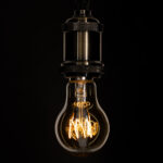 GLOBOSTAR® GLOBE 99059 Λάμπα E27 A60 LED 4W 280lm 360° AC 220-240V IP20 Ultra Θερμό Λευκό 2200K Dimmable - Ultra Thin Soft T Spiral Filament Chip - Μελί - Μ6 x Π6 x Υ10.5cm - 3 Χρόνια Εγγύηση - Image 5
