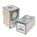 GLOBOSTAR® BUBBLE 99081 Λάμπα E27 G125 LED 4W 280lm 360° AC 220-240V IP20 Ultra Θερμό Λευκό 2200K Dimmable - Ultra Thin Soft T Spiral Filament Chip - Μελί - Μ12.5 x Π12.5 x Υ18cm - 3 Χρόνια Εγγύηση - Image 6