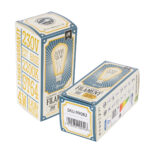 GLOBOSTAR® PEAR 99082 Λάμπα E27 ST64 LED 4W 280lm 360° AC 220-240V IP20 Ultra Θερμό Λευκό 2200K Dimmable - Ultra Thin Soft T Spiral Filament Chip - Μελί - Μ6.4 x Π6.4 x Υ14cm - 3 Χρόνια Εγγύηση - Image 6