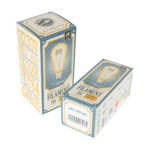 GLOBOSTAR® PEAR 99141 Λάμπα E27 ST64 LED 4W 280lm 360° AC 220-240V IP20 Ultra Θερμό Λευκό 2200K Dimmable - Soft T Spiral Filament Chip - Μελί - Μ6.4 x Π6.4 x Υ14cm - 3 Χρόνια Εγγύηση - Image 6