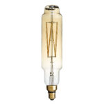 GLOBOSTAR® BANANAS 99168 Λάμπα E27 BTT80 LED 8W 720lm 360° AC 220-240V IP20 Ultra Θερμό Λευκό 2200K Dimmable - Long Filament Chip - Μελί - Μ7.8 x Π7.8 x Υ34.5cm - 3 Χρόνια Εγγύηση - Image 2