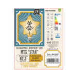 GLOBOSTAR® DECOSTAR 99207 Λάμπα E27 S125 LED 1W 70lm 360° AC 220-240V IP20 Ultra Θερμό Λευκό 2200K - Diode HP Filament Chip - Μελί - Μ15 x Π6 x Υ16cm - 3 Χρόνια Εγγύηση - Image 6