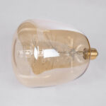 GLOBOSTAR® BARREL 99209 Λάμπα E27 G145 LED 1.6W 140lm 360° AC 220-240V IP20 Ultra Θερμό Λευκό 2200K - Diode HP Filament Chip - Μελί - Μ14.5 x Π14.5 x Υ19cm - 3 Χρόνια Εγγύηση - Image 3