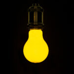 GLOBOSTAR® GLOBE 99241 Λάμπα E27 A60 LED 8W 700lm 360° AC 220-240V IP20 Κίτρινο Αντικουνουπική - Filament Chip - Μ6 x Π6 x Υ11cm - 3 Χρόνια Εγγύηση - Image 2