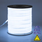 GLOBOSTAR® NEOTUBE 70580 Ταινία Neon Flex LED 12W/m 1080lm/m 360° DC 24V Αδιάβροχο IP65 120 x SMD2835 Chip/m Ψυχρό Λευκό 6000K Dimmable - Sanan SMD Chip - Μ100 x Π1.3 x Υ1.3cm - 3 Χρόνια Εγγύηση - Image 2