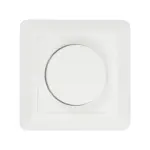 GloboStar® 999-0006 Ροοστάτης Dimmer Τοίχου LED AC100-240V 400W IP20 Μ8.4 x Π8.4 x Υ4.5cm - Image 2