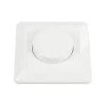 GloboStar® 999-0006 Ροοστάτης Dimmer Τοίχου LED AC100-240V 400W IP20 Μ8.4 x Π8.4 x Υ4.5cm - Image 3
