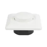 GloboStar® 999-0006 Ροοστάτης Dimmer Τοίχου LED AC100-240V 400W IP20 Μ8.4 x Π8.4 x Υ4.5cm - Image 4