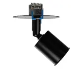 GLOBOSTAR® SARA 999-0058 Χωνευτό Φωτιστικό Οροφής με Ντουί 1 x E27 AC 220-240V IP20 - Μαύρο - Μ8 x Π8 x Υ11cm / Q5.5cm - Image 4