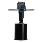 GLOBOSTAR® SARA 999-0058 Χωνευτό Φωτιστικό Οροφής με Ντουί 1 x E27 AC 220-240V IP20 - Μαύρο - Μ8 x Π8 x Υ11cm / Q5.5cm - Image 5