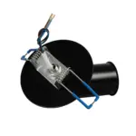 GLOBOSTAR® SARA 999-0058 Χωνευτό Φωτιστικό Οροφής με Ντουί 1 x E27 AC 220-240V IP20 - Μαύρο - Μ8 x Π8 x Υ11cm / Q5.5cm - Image 6
