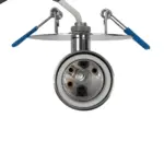 GLOBOSTAR® SARA 999-0059 Χωνευτό Φωτιστικό Οροφής με Ντουί 1 x E27 AC 220-240V IP20 - Ασημί - Μ8 x Π8 x Υ11cm / Q5.5cm - Image 2