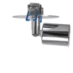 GLOBOSTAR® SARA 999-0059 Χωνευτό Φωτιστικό Οροφής με Ντουί 1 x E27 AC 220-240V IP20 - Ασημί - Μ8 x Π8 x Υ11cm / Q5.5cm - Image 3