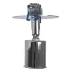 GLOBOSTAR® SARA 999-0059 Χωνευτό Φωτιστικό Οροφής με Ντουί 1 x E27 AC 220-240V IP20 - Ασημί - Μ8 x Π8 x Υ11cm / Q5.5cm - Image 5
