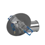 GLOBOSTAR® SARA 999-0059 Χωνευτό Φωτιστικό Οροφής με Ντουί 1 x E27 AC 220-240V IP20 - Ασημί - Μ8 x Π8 x Υ11cm / Q5.5cm - Image 6