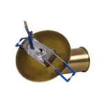 GLOBOSTAR® SARA 999-0061 Χωνευτό Φωτιστικό Οροφής με Ντουί 1 x E27 AC 220-240V IP20 - Χρυσό Βούρτσας - Μ8 x Π8 x Υ11cm / Q5.5cm - Image 6