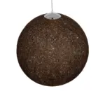 GLOBOSTAR® OCEANA 999-0156 Boho Κρεμαστό Φωτιστικό Οροφής με Ντουί 1 x E27 AC 220-240V IP20 - Καφέ - Μ60 x Π60 x Υ60cm - Image 6