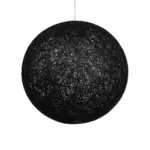 GLOBOSTAR® OCEANA 999-0157 Boho Κρεμαστό Φωτιστικό Οροφής με Ντουί 1 x E27 AC 220-240V IP20 - Μαύρο - Μ60 x Π60 x Υ60cm - Image 5