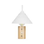 GLOBOSTAR® ALESSIA 999-0178 Μοντέρνο Φωτιστικό Τοίχου - Απλίκα με Ντουί 1 x E27 AC 220-240V IP20 - Μπεζ & Λευκό - Μ18 x Π26 x Υ29cm - Image 4