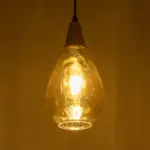 GLOBOSTAR® NOAH 999-0185 Μοντέρνο Κρεμαστό Φωτιστικό Οροφής με Ντουί 1 x E27 AC 220-240V IP20 - Μελί & Μπεζ - Μ16 x Π16 x Υ32cm - Image 2