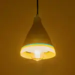 GLOBOSTAR® BEVIN 999-0219 Μοντέρνο Κρεμαστό Φωτιστικό Οροφής με Ντουί 1 x E27 AC 220-240V IP20 - Πολύχρωμο - Μ17 x Π17 x Υ21,5cm - Image 2