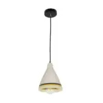 GLOBOSTAR® BEVIN 999-0219 Μοντέρνο Κρεμαστό Φωτιστικό Οροφής με Ντουί 1 x E27 AC 220-240V IP20 - Πολύχρωμο - Μ17 x Π17 x Υ21,5cm - Image 3
