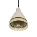 GLOBOSTAR® BEVIN 999-0219 Μοντέρνο Κρεμαστό Φωτιστικό Οροφής με Ντουί 1 x E27 AC 220-240V IP20 - Πολύχρωμο - Μ17 x Π17 x Υ21,5cm - Image 5