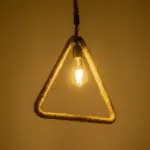 GLOBOSTAR® MALVERN 999-0235 Vintage Κρεμαστό Φωτιστικό Οροφής με Ντουί 1 x E27 AC 220-240V IP20 - Μαύρο & Μπεζ - Μ38 x Π4 x Υ42.5cm - Image 2