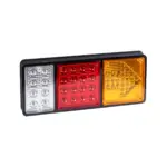 GLOBOSTAR® ARROWLIGHT 999-0261 Πίσω Φανάρι Οχημάτων Βέλος LED 9W 360lm 180° DC 24V Αδιάβροχο IP66 Πορτοκαλί & Κόκκινο & Ψυχρό Λευκό 6000K - Μ32 x Π3.5 x Υ14cm - Πακέτο 2 Τεμαχίων - 1 Χρόνο Εγγύηση - Image 2