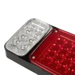 GLOBOSTAR® ARROWLIGHT 999-0262 Πίσω Φανάρι Οχημάτων Βέλος LED 9W 360lm 180° DC 24V Αδιάβροχο IP66 Πορτοκαλί & Κόκκινο & Ψυχρό Λευκό 6000K - Μ40 x Π3.5 x Υ15cm - Πακέτο 2 Τεμαχίων - 1 Χρόνο Εγγύηση - Image 5