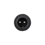GLOBOSTAR® CONNECTOR 999-0266 2 Pin Σύνδεσμος Τροφοδοσίας για Wall Washers & Προβολείς με Είσοδο 2 x 0.25mm2 & Έξοδο 1 x Θηλυκό Βύσμα Αδιάβροχο IP65 - Μαύρο - Μ20 x Π1.5 x Υ1.5cm - Image 4