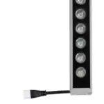 GLOBOSTAR® WASHERPANDA 999-0273 Μπάρα Φωτισμού Wall Washer LED 36W 4140lm 15° DC 24V Αδιάβροχο IP67 Φυσικό Λευκό 4500K Dimmable - Bridgelux SMD Chip - Γκρι Ανθρακί - Μ100 x Π4 x Υ3cm - 3 Χρόνια Εγγύηση - Image 3