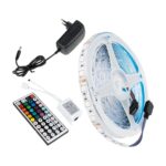 GLOBOSTAR® CHROMAWAVE 70411 Σετ Ταινίας με IR Ασύρματο Χειριστήριο & Τροφοδοτικό LED 36W 2160lm 120° AC 220-240V IP20 150 x SMD5050 Chip Πολύχρωμο RGB Dimmable - Sanan SMD Chip - Μ500 x Π1 x Υ0.2cm - Ρολό 5 Μέτρων - 2 Χρόνια Εγγύηση - Image 2