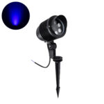 GloboStar® TREELIGHT-LINA 90655 Σποτ Φωτισμού Ειδικό για Φυτά - Δέντρα με Βάση Κήπου / Καρφωτό LED 6W 600lm 30° DC 24V Αδιάβροχο IP65 Μ10.5 x Π18 x Υ40cm Μπλε - Γκρι Ανθρακί - 3 Years Warranty - Image 2